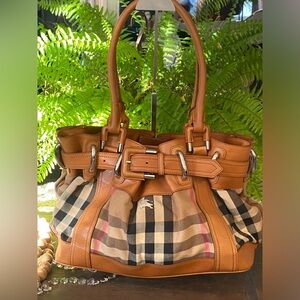 Burberry Nova Check Beaton Tote
